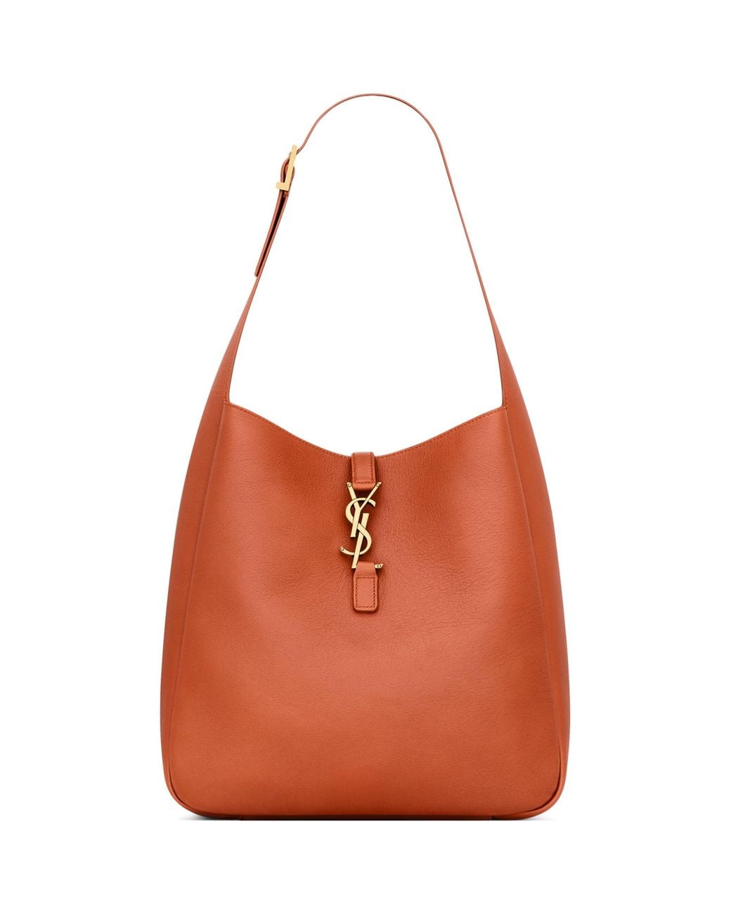 Saint Laurent Brown Large Le 5 À 7 Shoulder Bag