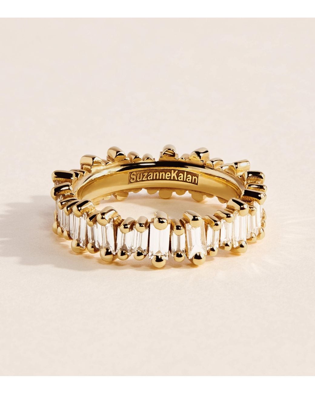 Suzanne Kalan Metallic And Diamond Bold Eternity Ring