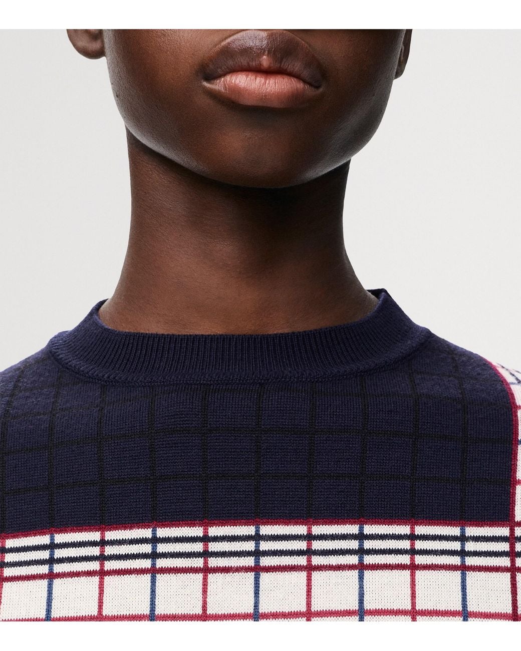 Loewe Blue X Cosima Von Bonin Jacquard Sweater