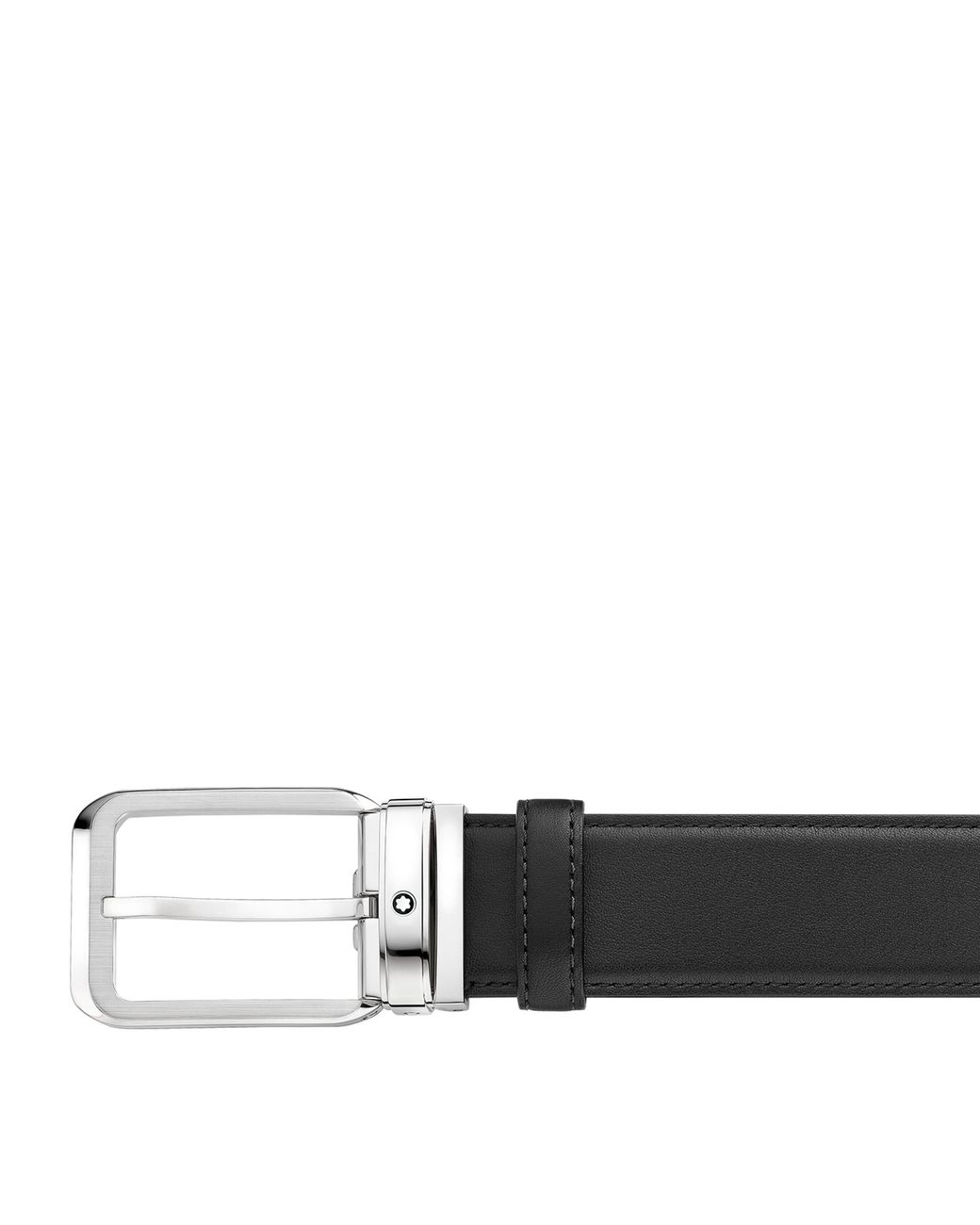 Montblanc Black Leather Belt for men