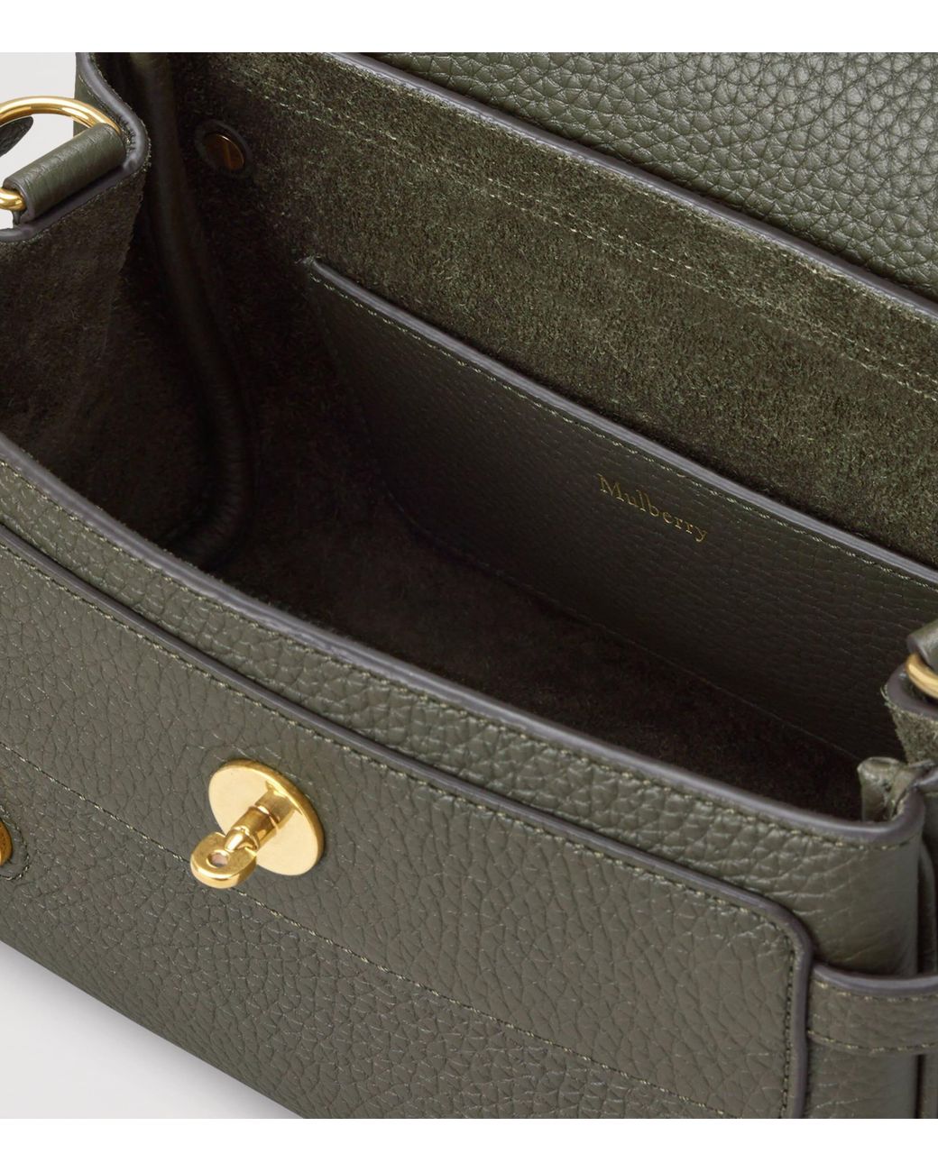 Mulberry Black Mini Leather Alexa Cross-Body Bag