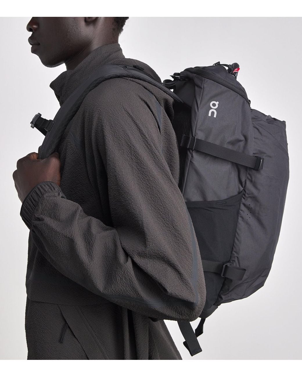 On Shoes Gray The Speed Pack 30L Backpack for men