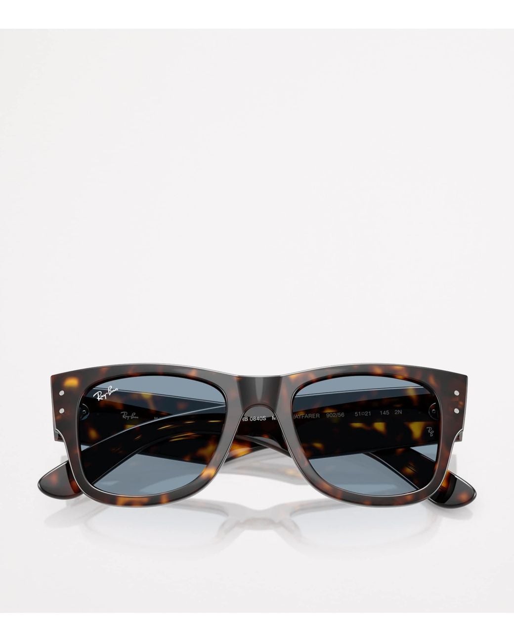 Ray-Ban Gray Rb0840S Mega Wayfarer Sunglasses