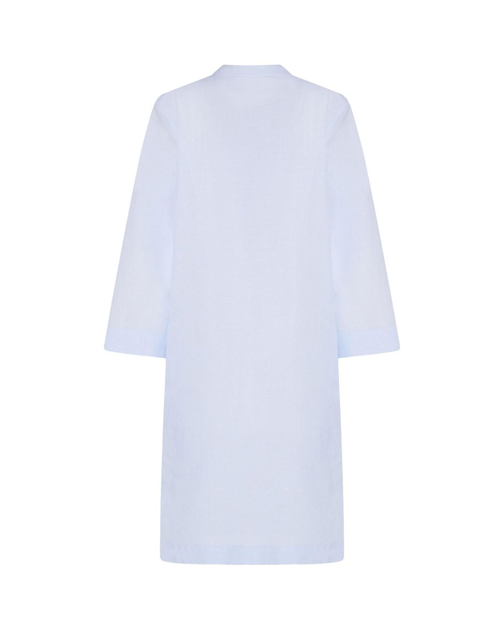 The Row White Cotton-Linen Adalet Top