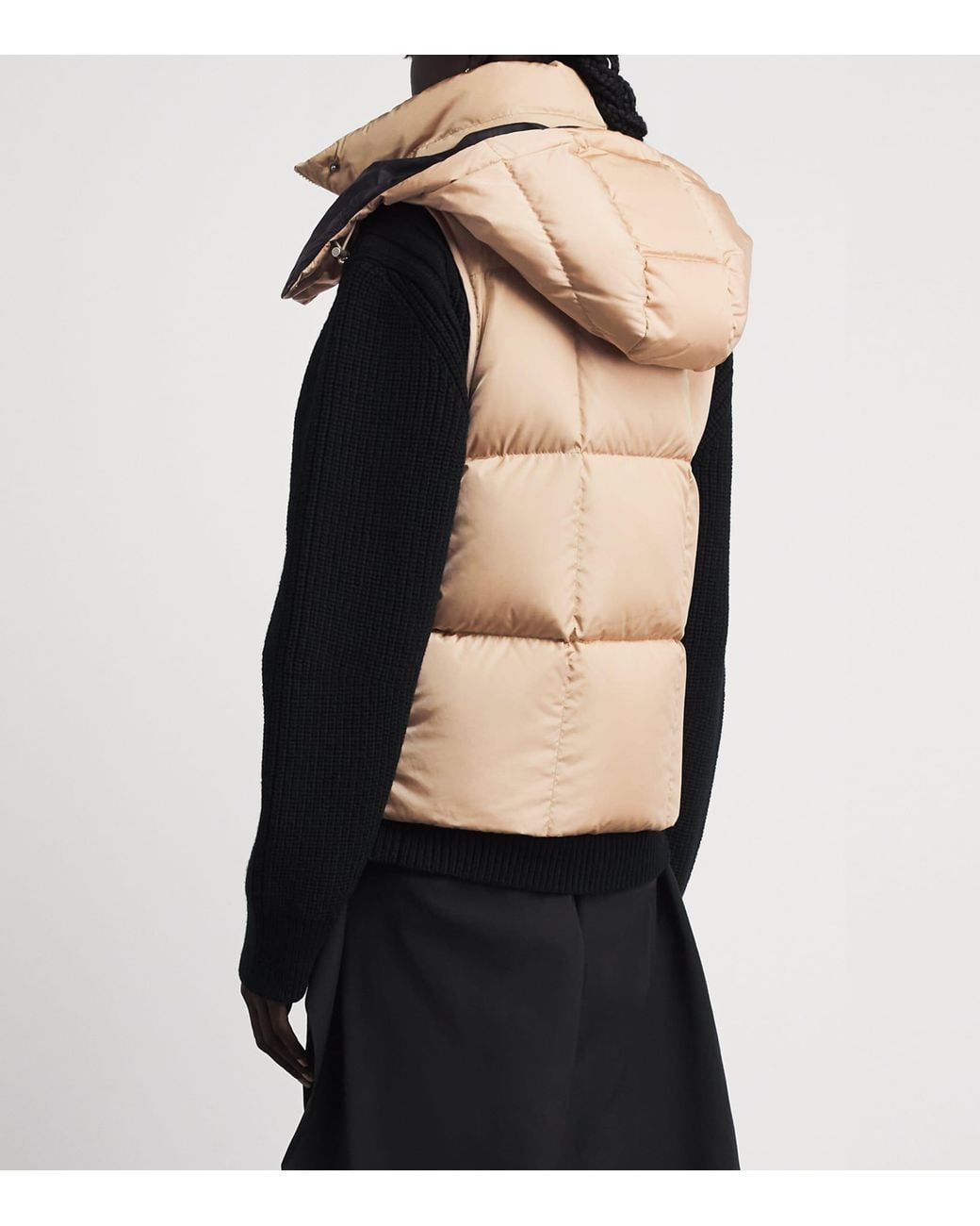Moncler Natural Down Quilted Macareux Gilet