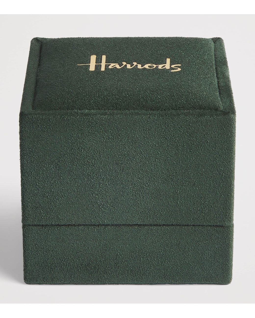 Harrods White And Diamond Hoop Earrings