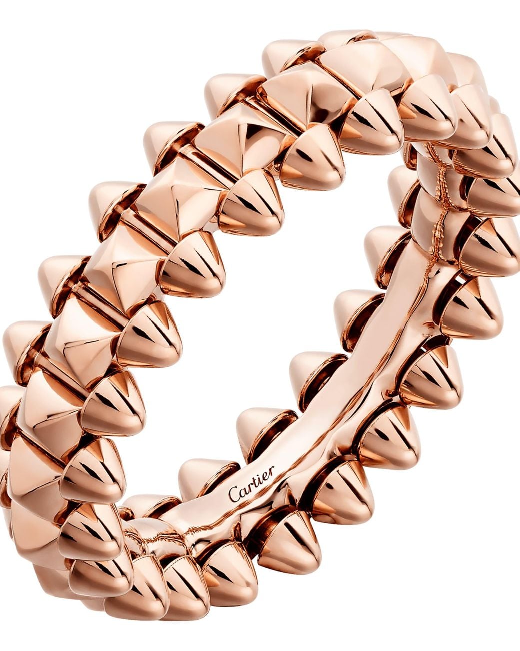 Cartier Brown Small Clash De Ring