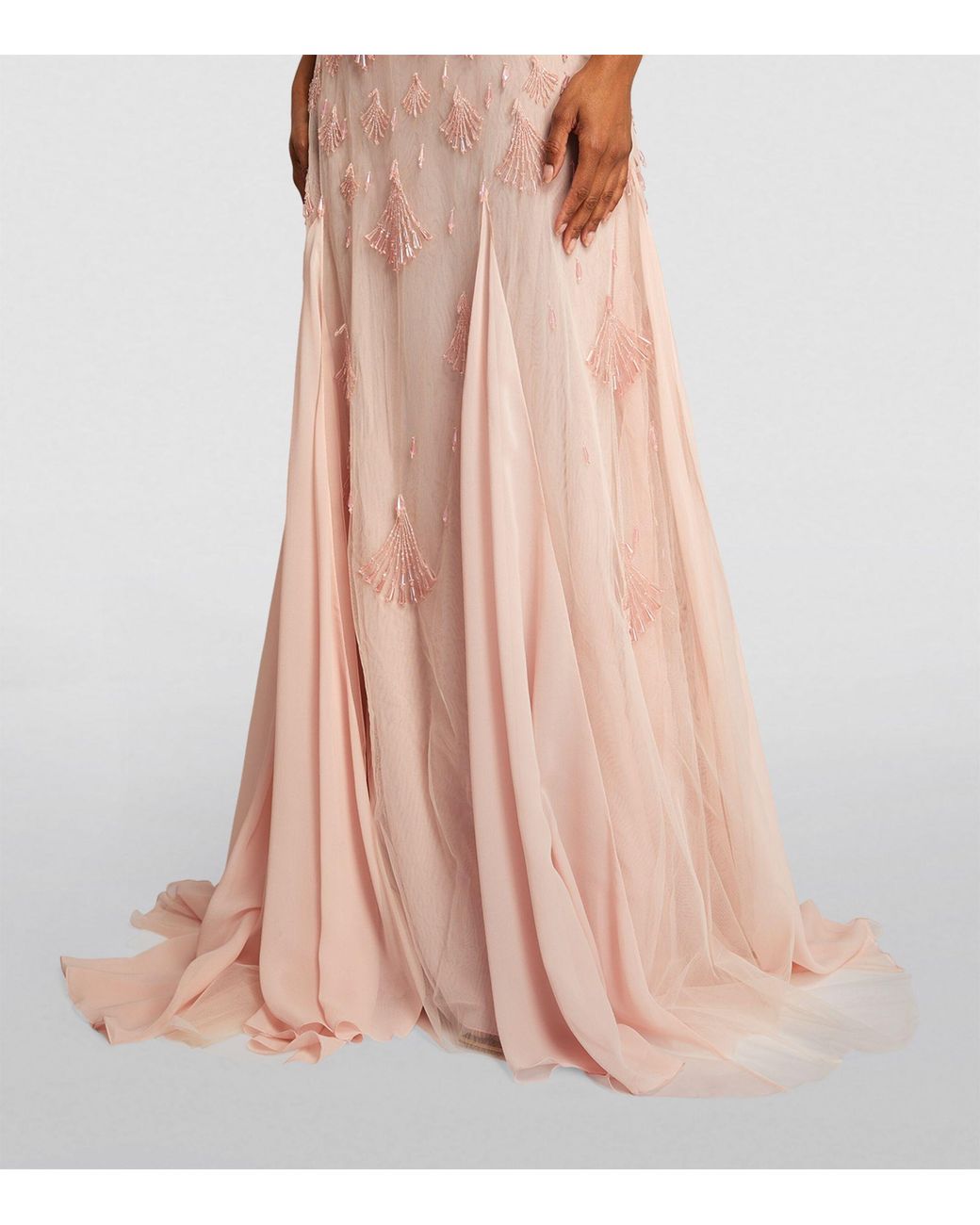 strapless open back dress LOOK 31 – Georges Hobeika main image 1