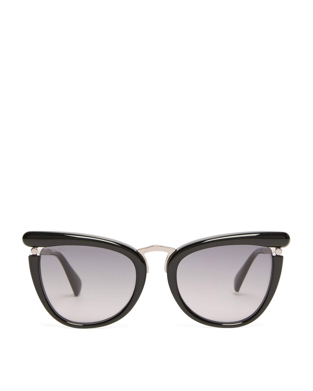Max Mara Brown Acetate Butterfly Sunglasses