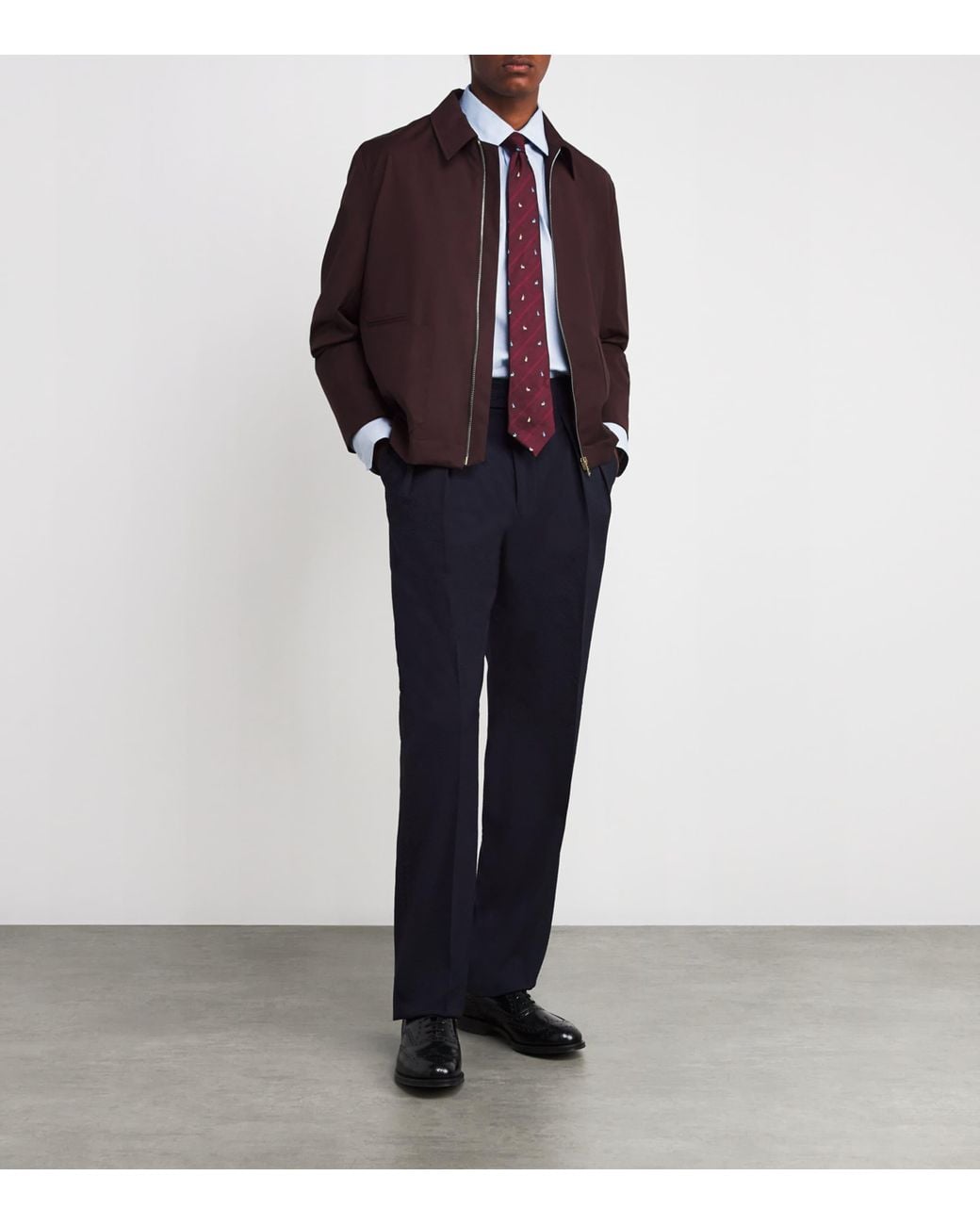 Paul Smith Blue Stripe Tailored-Fit Shirt for men