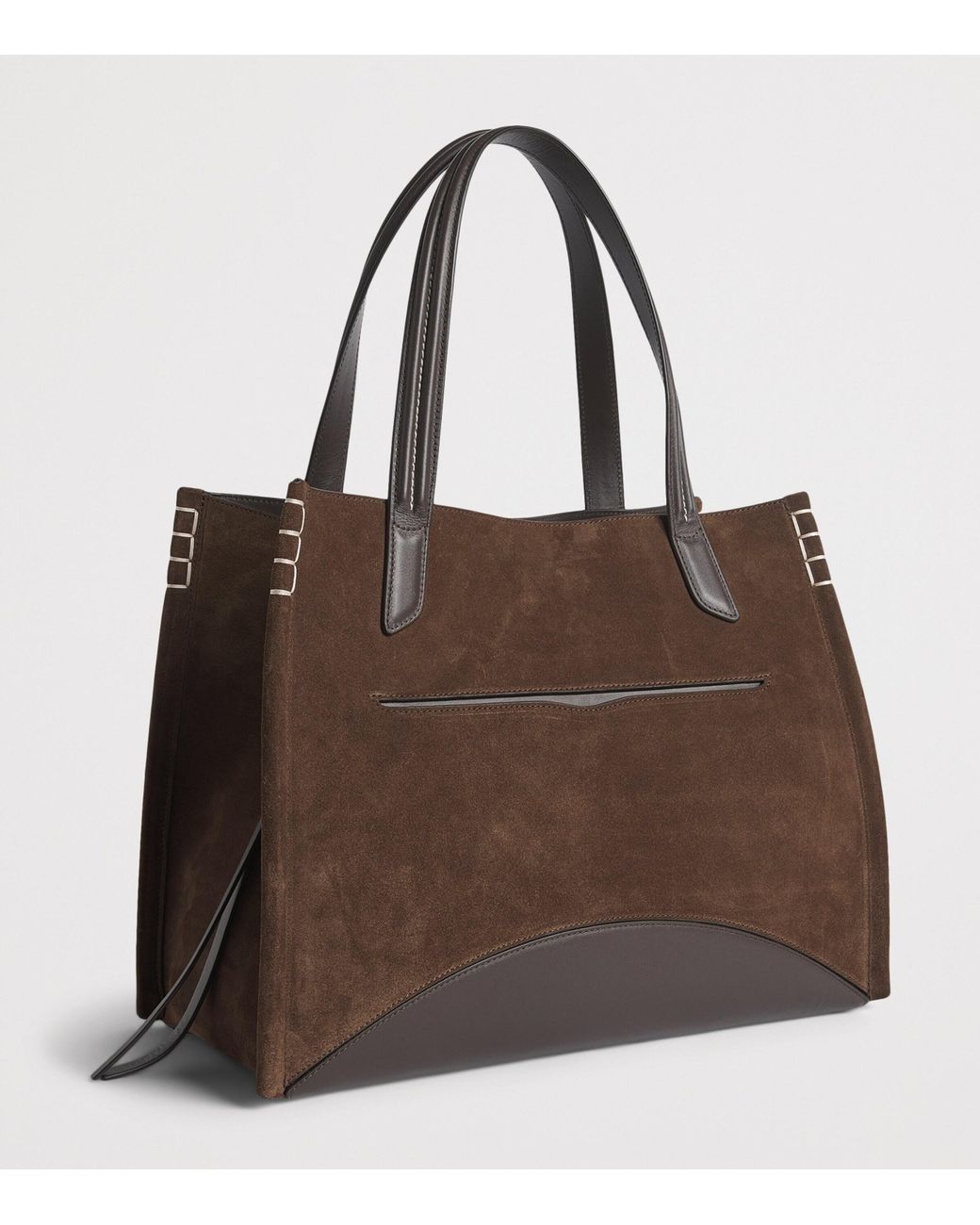 J.W. Anderson Brown Suede Loafer Cabas Tote Bag for men