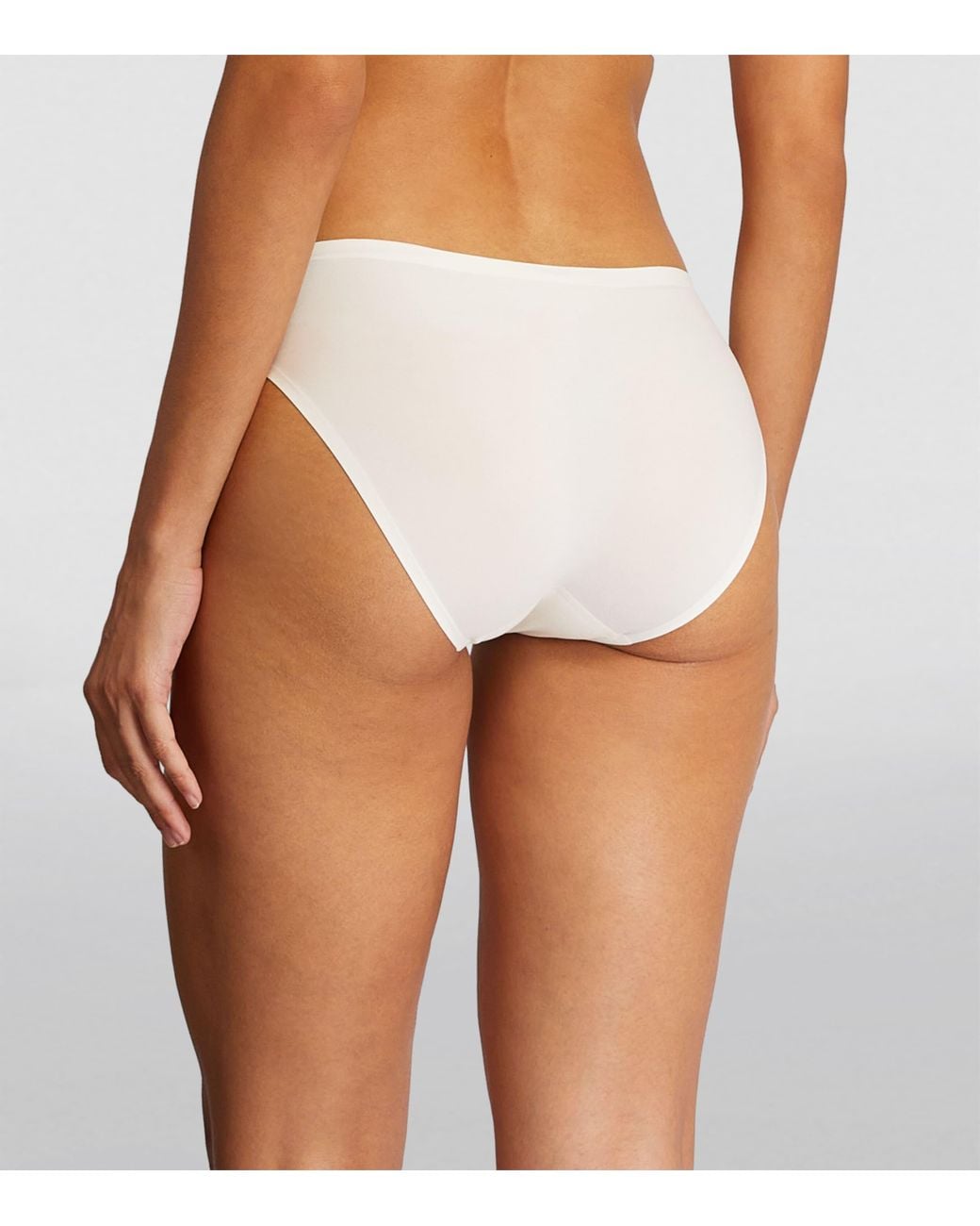 Chantelle White Softstretch Brazilian Briefs