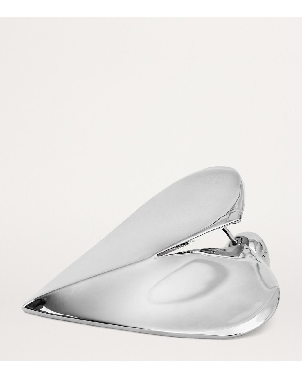 Alaïa Gray Le Coeur Stud Earrings