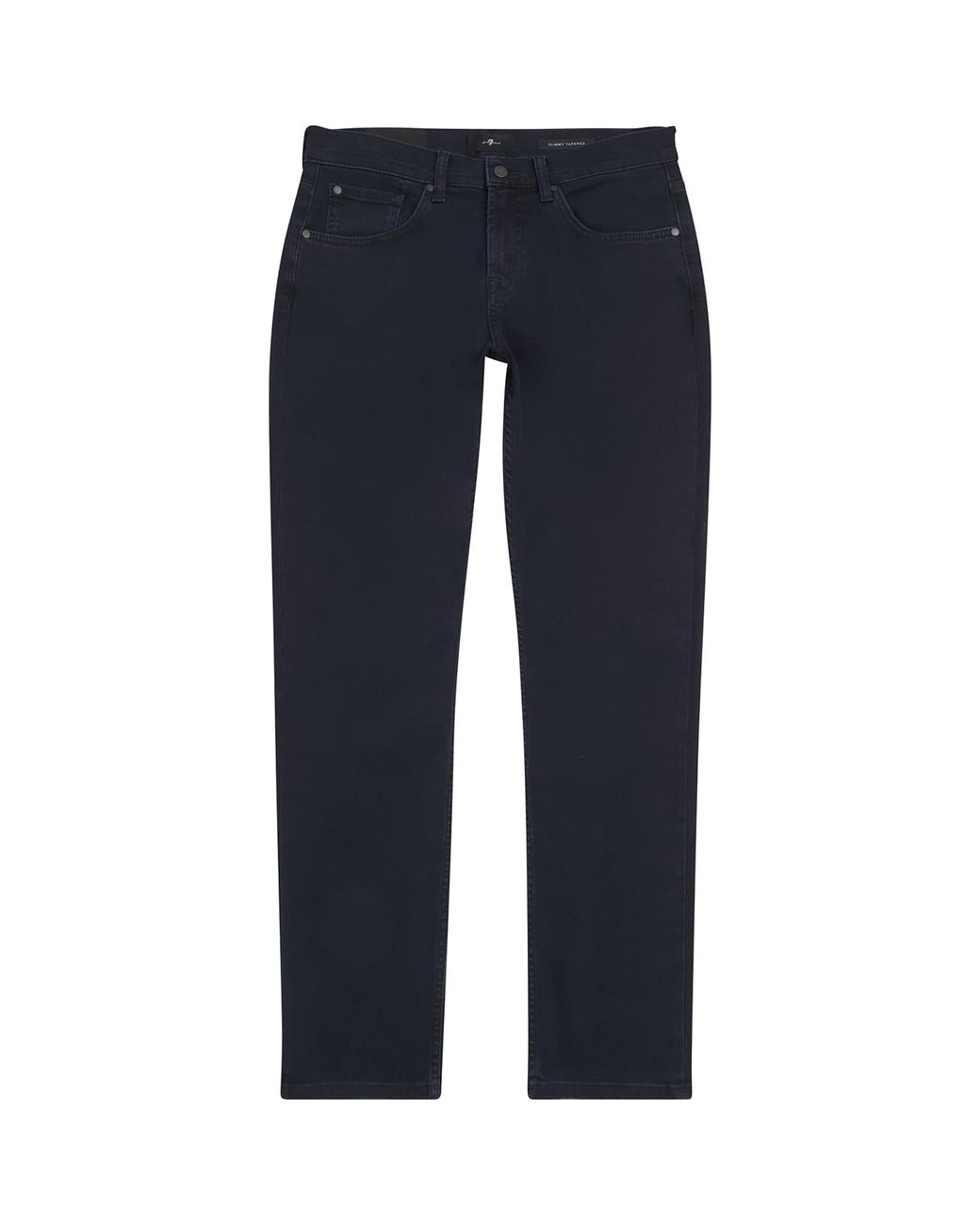 7 For All Mankind Blue Slimmy Tapered Jeans for men