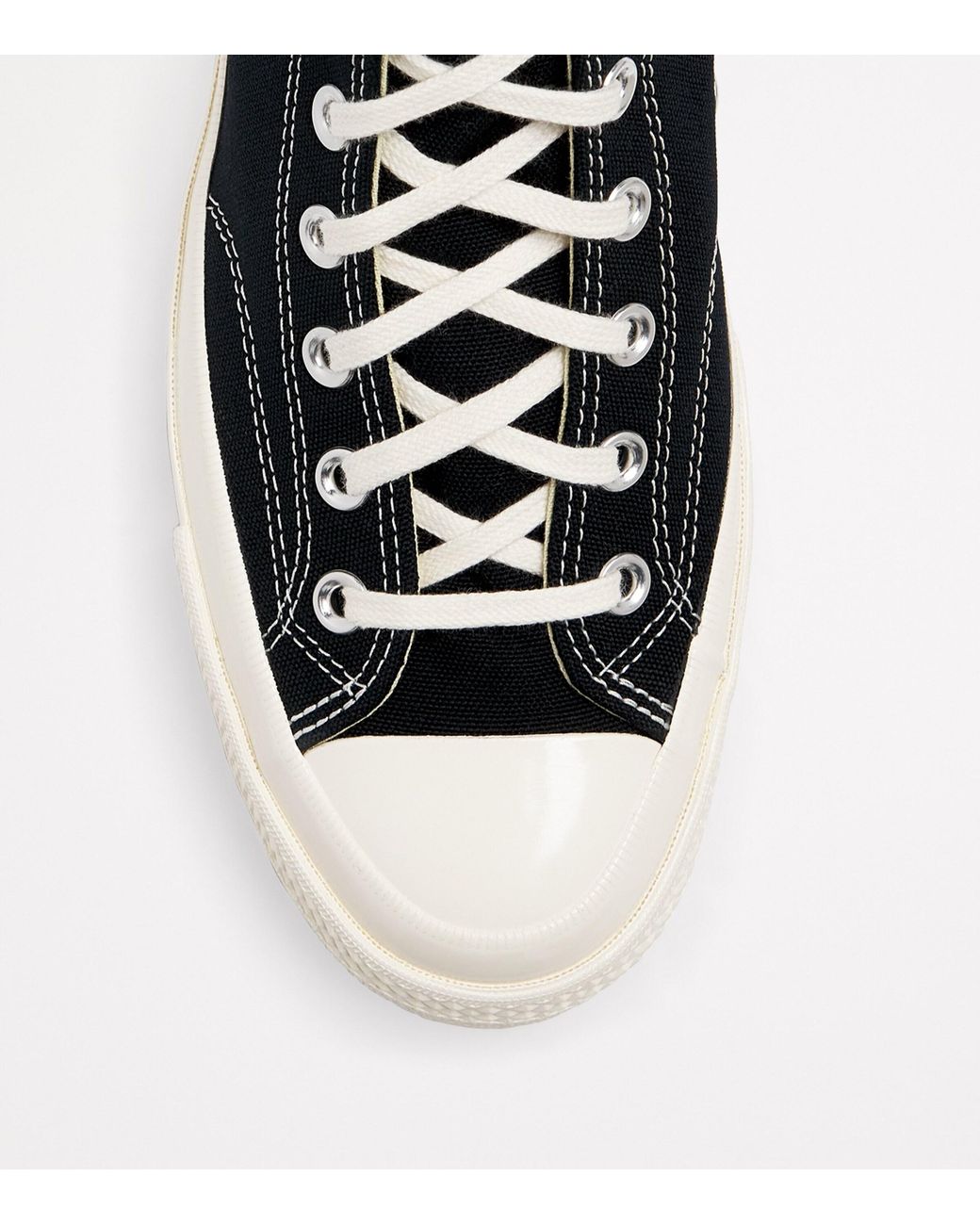 COMME DES GARÇONS PLAY Black X Converse Heart Chuck Taylor All Star '70 High-Top Sneakers for men