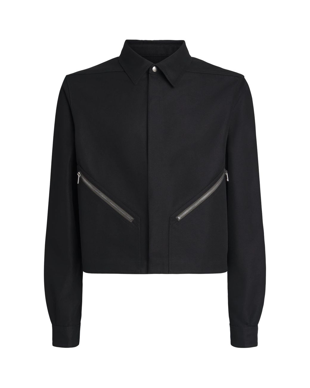 Rick Owens Tour Alice Shirt Jacket in Black for Men | Lyst