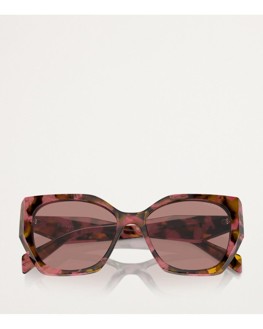Prada Brown Acetate Pr 19Zs Sunglasses