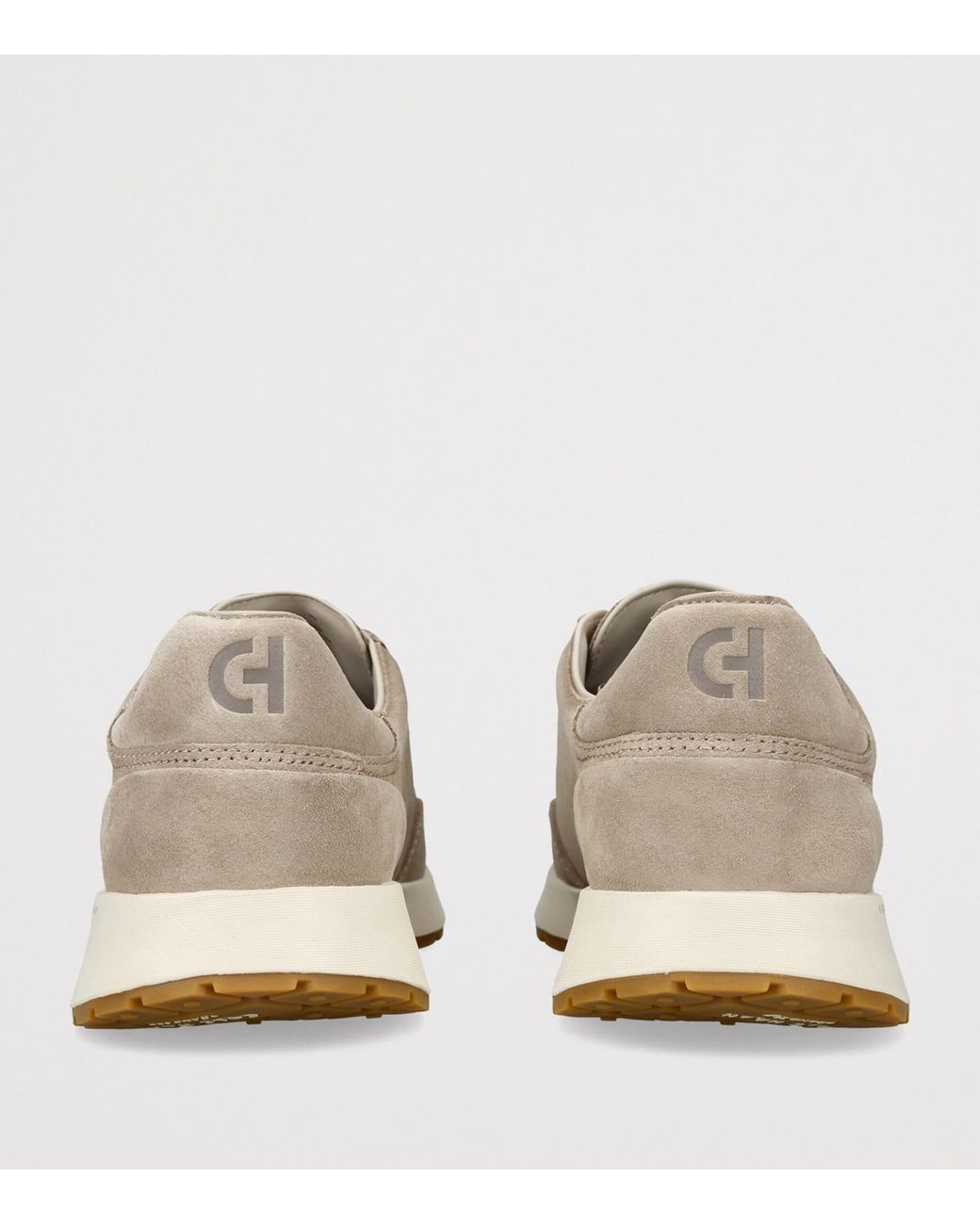 Cole Haan Natural Suede Grandprø Luxe Mile Sneakers for men