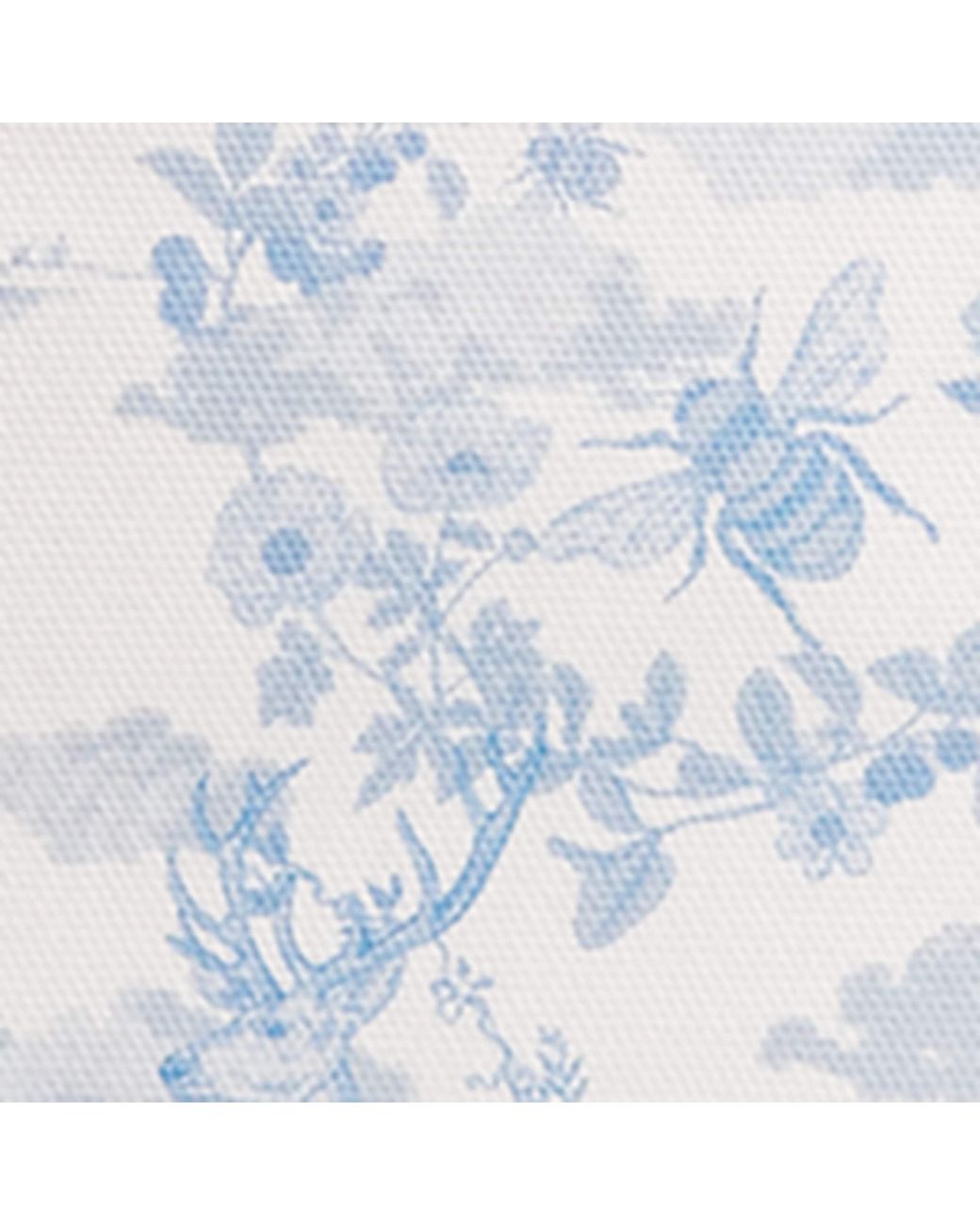 Harrods Blue Medium Toile Print Tote Bag