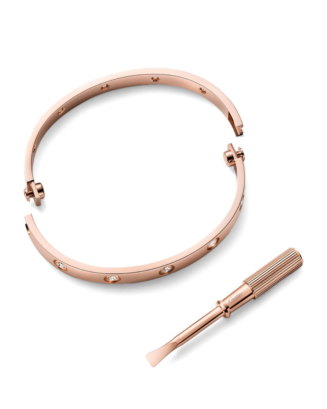 Cartier Natural Love Classic 10-Diamond Bracelet