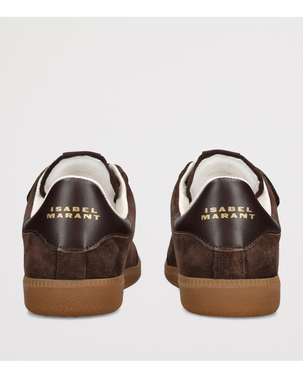 Isabel Marant Brown Suede Beth Sneakers