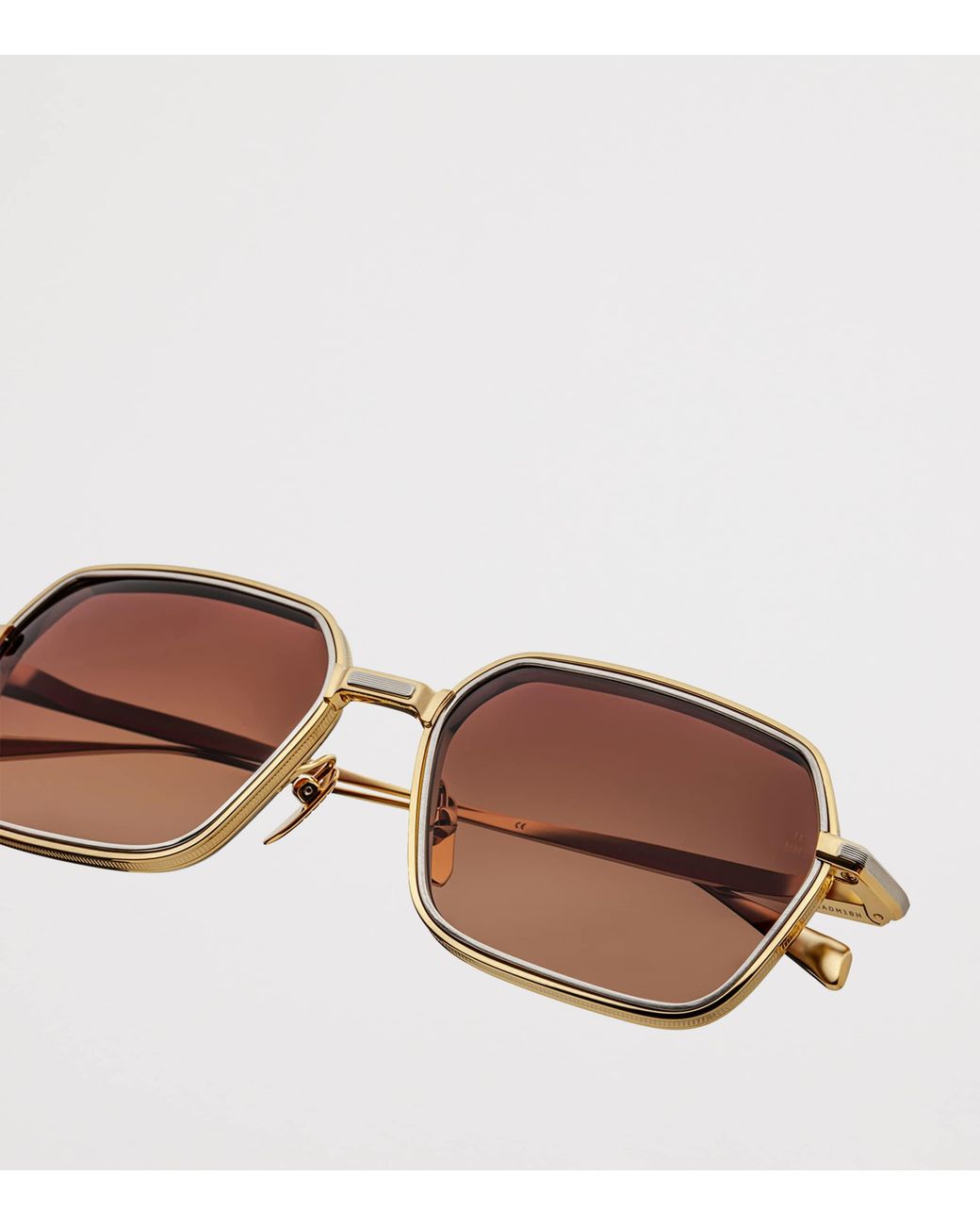 Jacques Marie Mage Purple Titanium Admiral Sunglasses