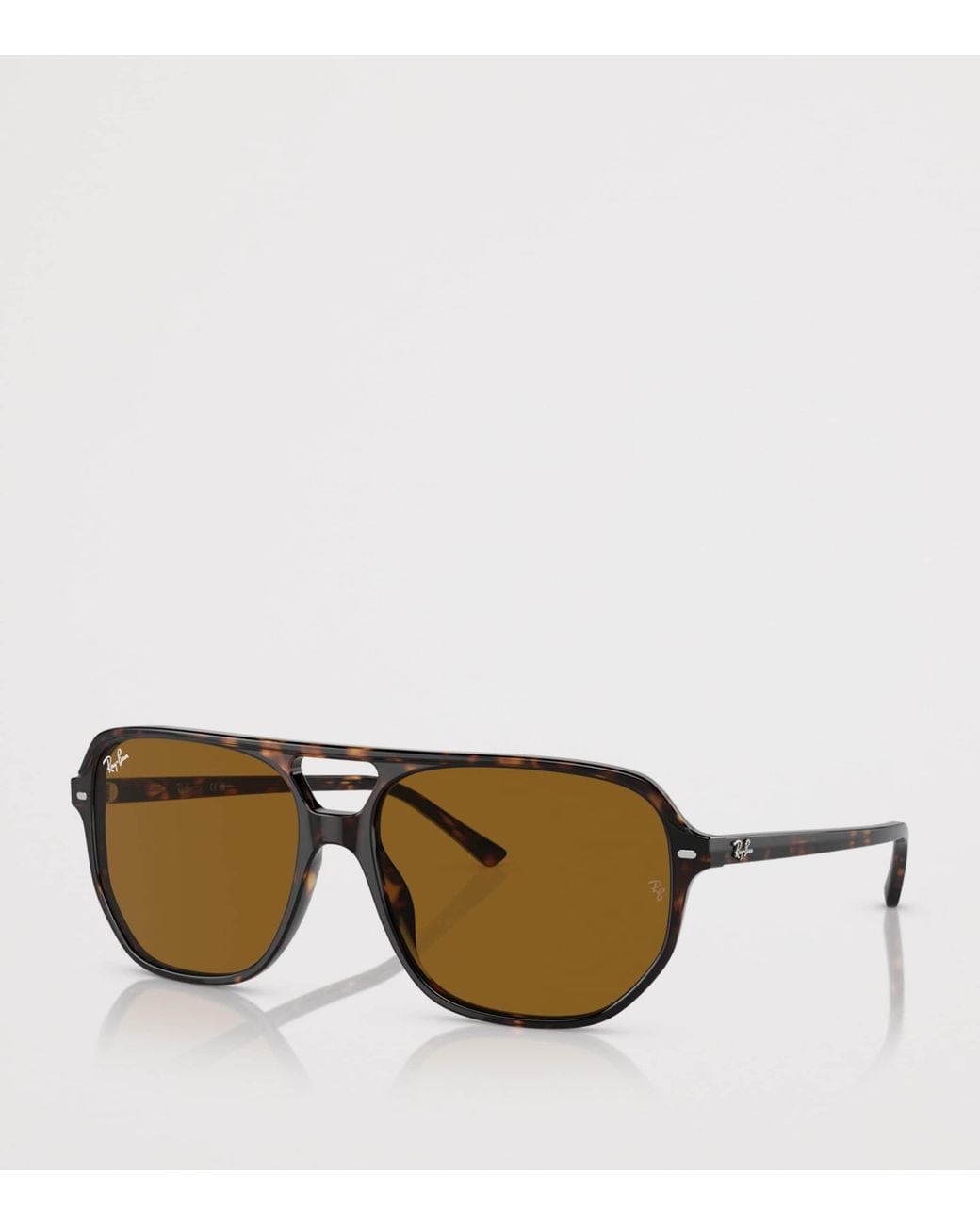 Ray-Ban Brown Tortoiseshell Bill One Square Sunglasses