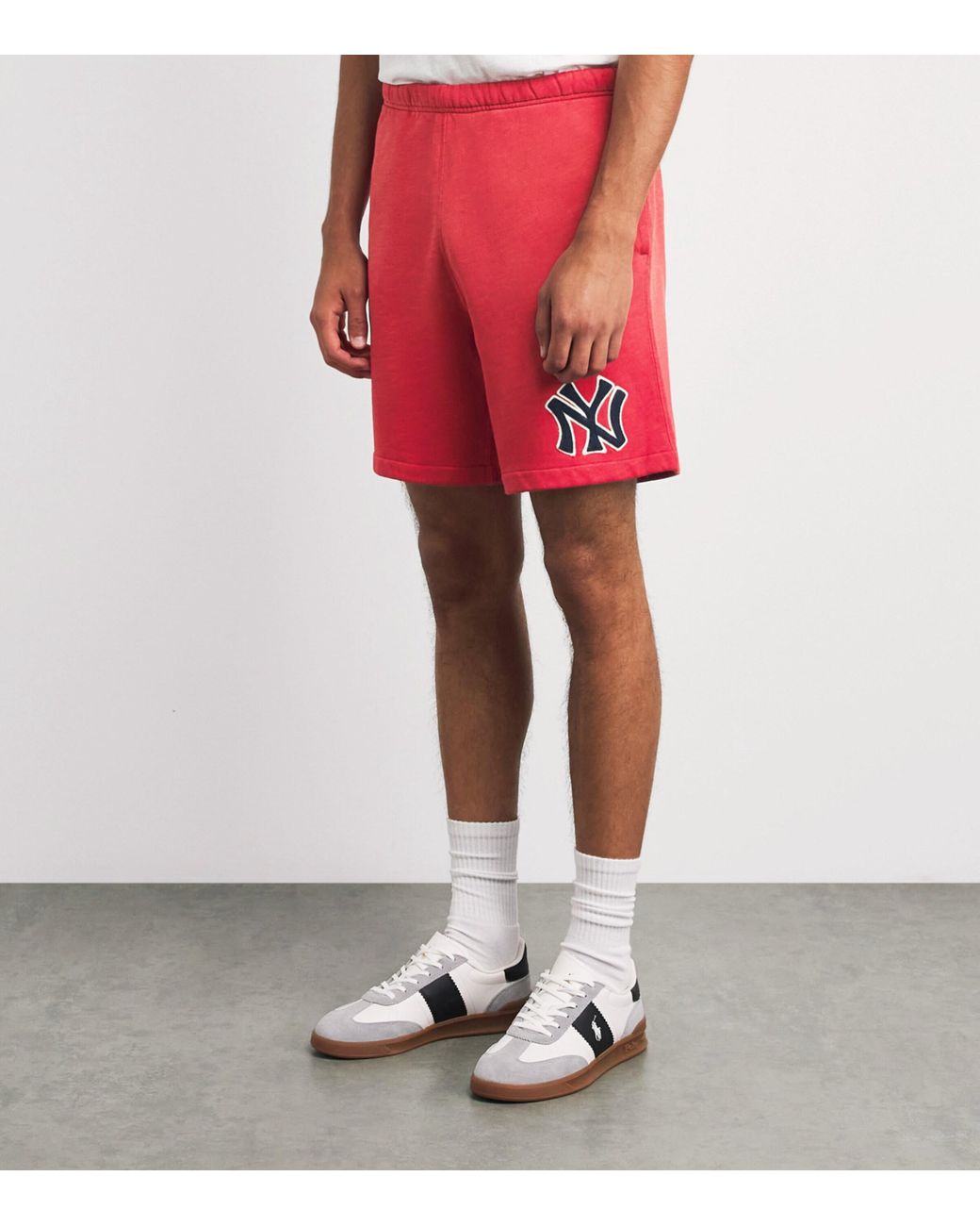 Polo Ralph Lauren Red X Yankees Cotton Shorts for men