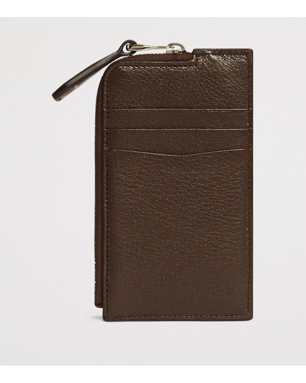 Dunhill Brown Goatskin Duke Fine Card Holder for men