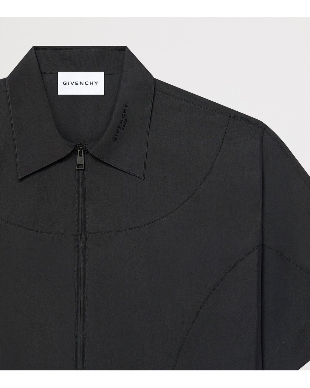 Givenchy Black Recycled Structured Shirt for men