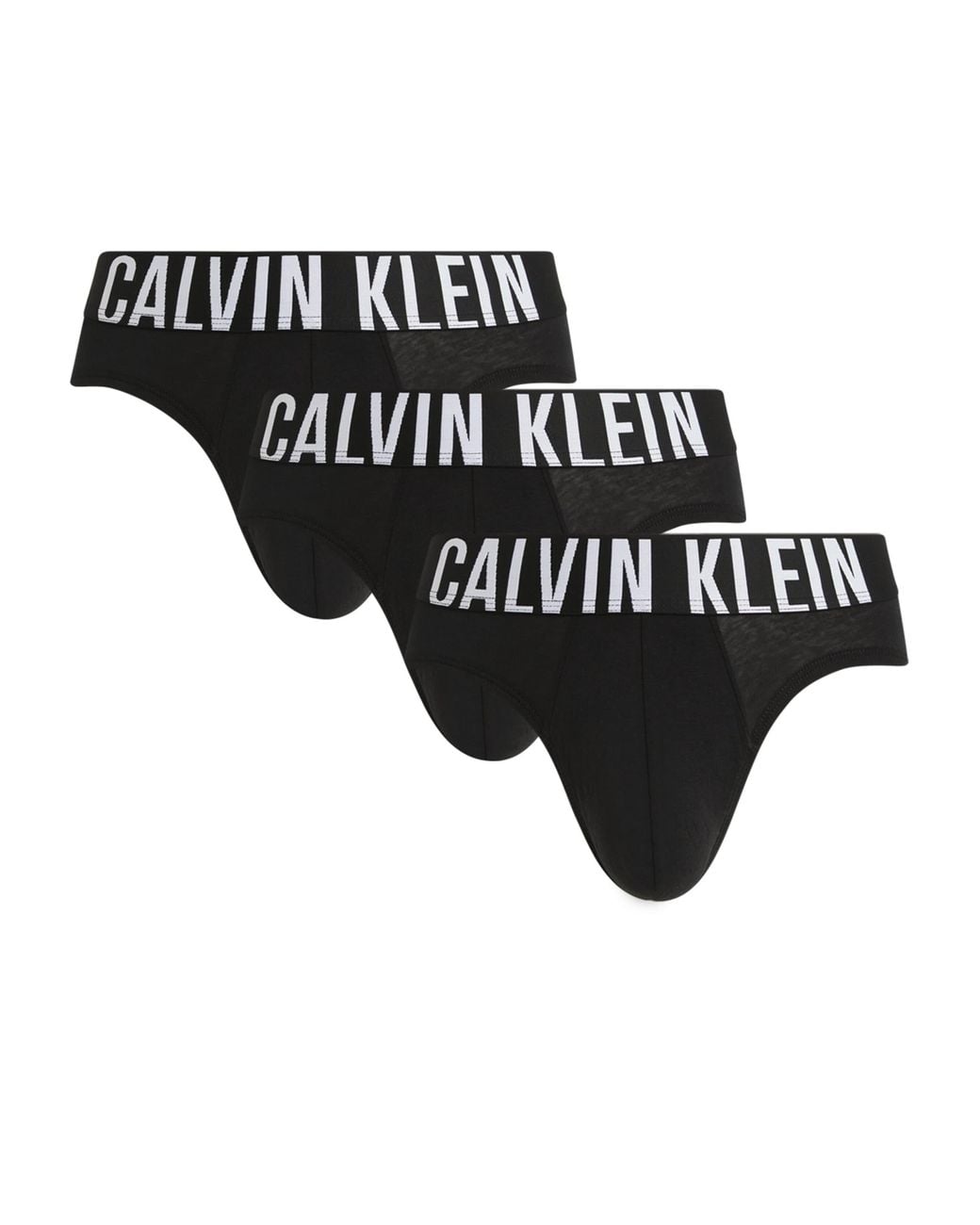 Calvin Klein Black 3 Pack Briefs for men
