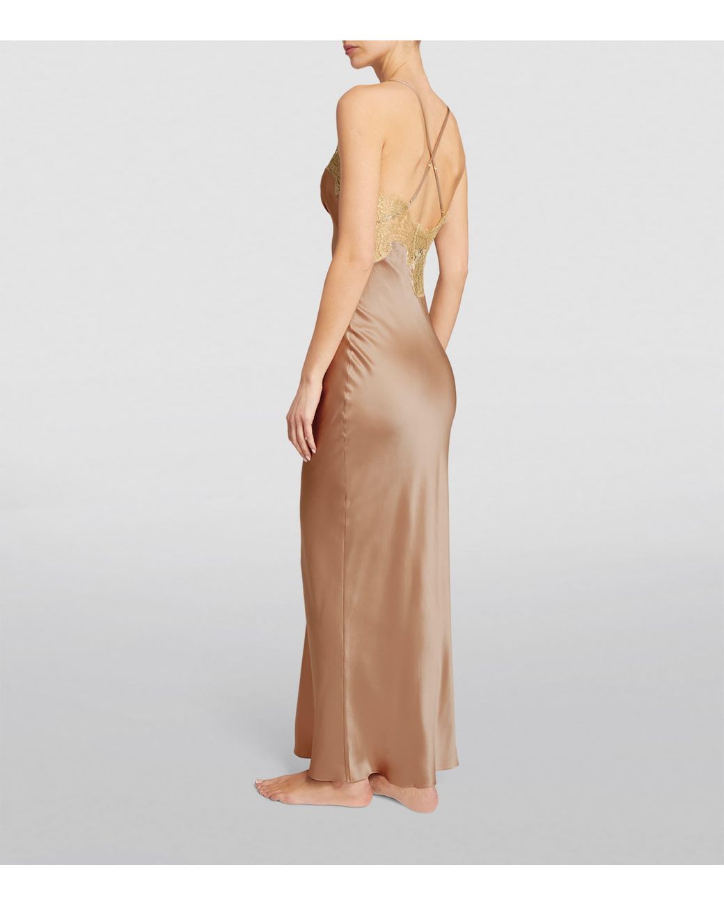 Gilda & Pearl Natural Silk Gina Slip Dress