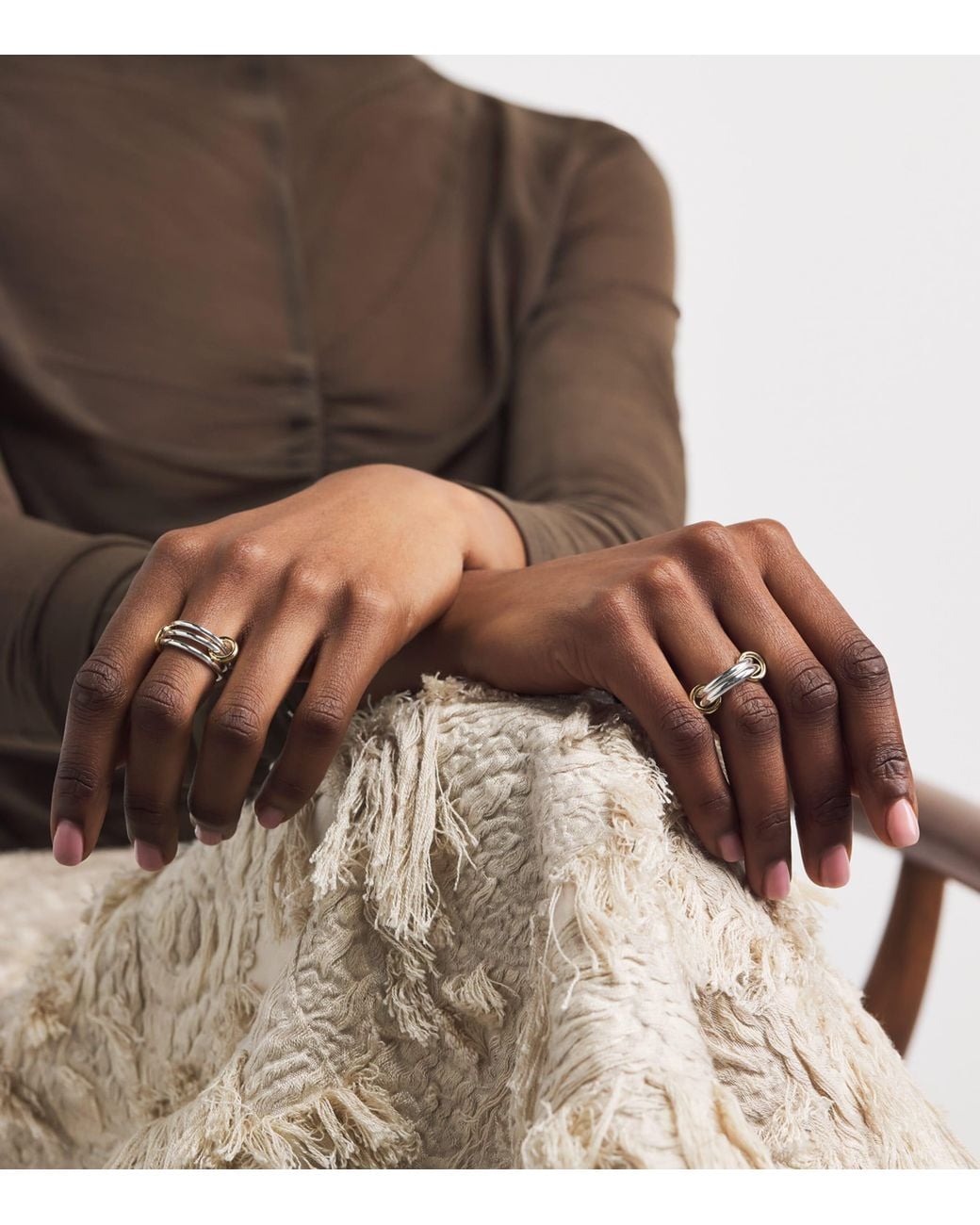 Spinelli Kilcollin Natural Sterling And Calliope Ring