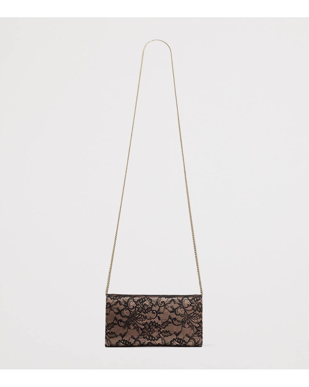 Jimmy Choo Metallic Lace Emmie Clutch Bag