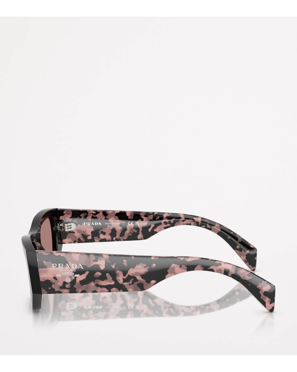 Prada Brown Acetate Pr A01S Sunglasses