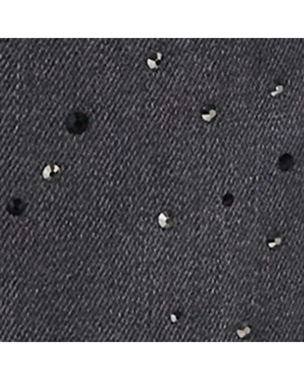 7 For All Mankind Gray Embellished Stovepipe Straight Ankle Jeans