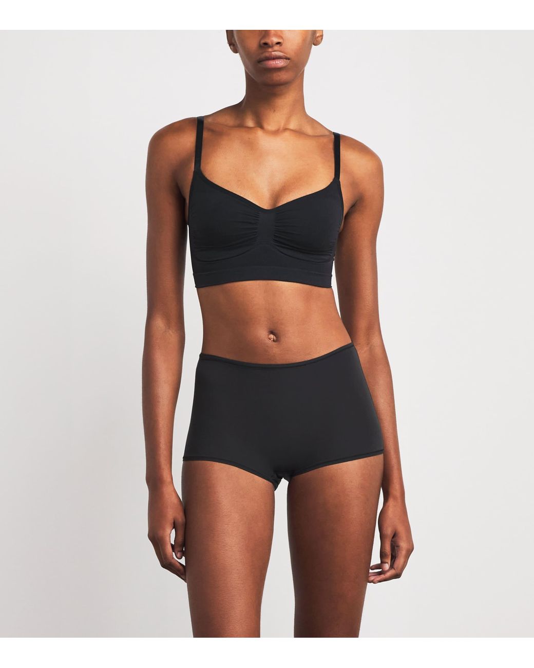 Skims Black Fits Everybody Boyshort Briefs