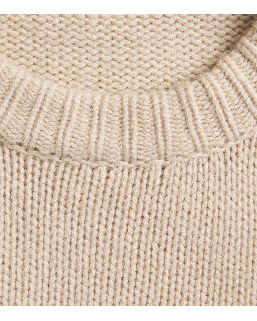 FRAME Natural Cashmere Crew-Neck Sweater