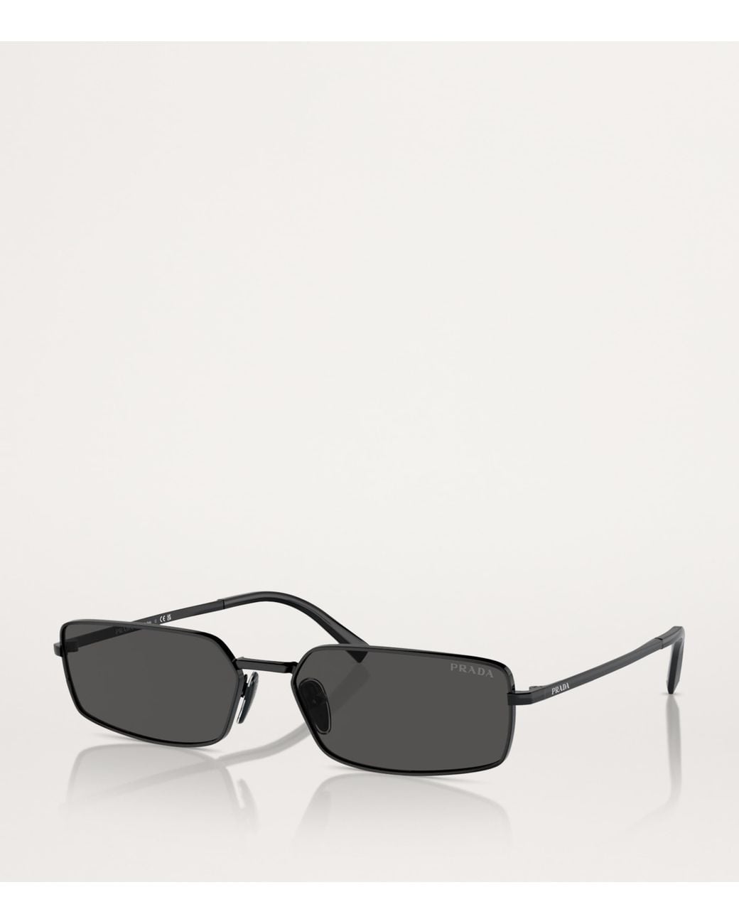 Prada Black Metal Pr A60S Sunglasses