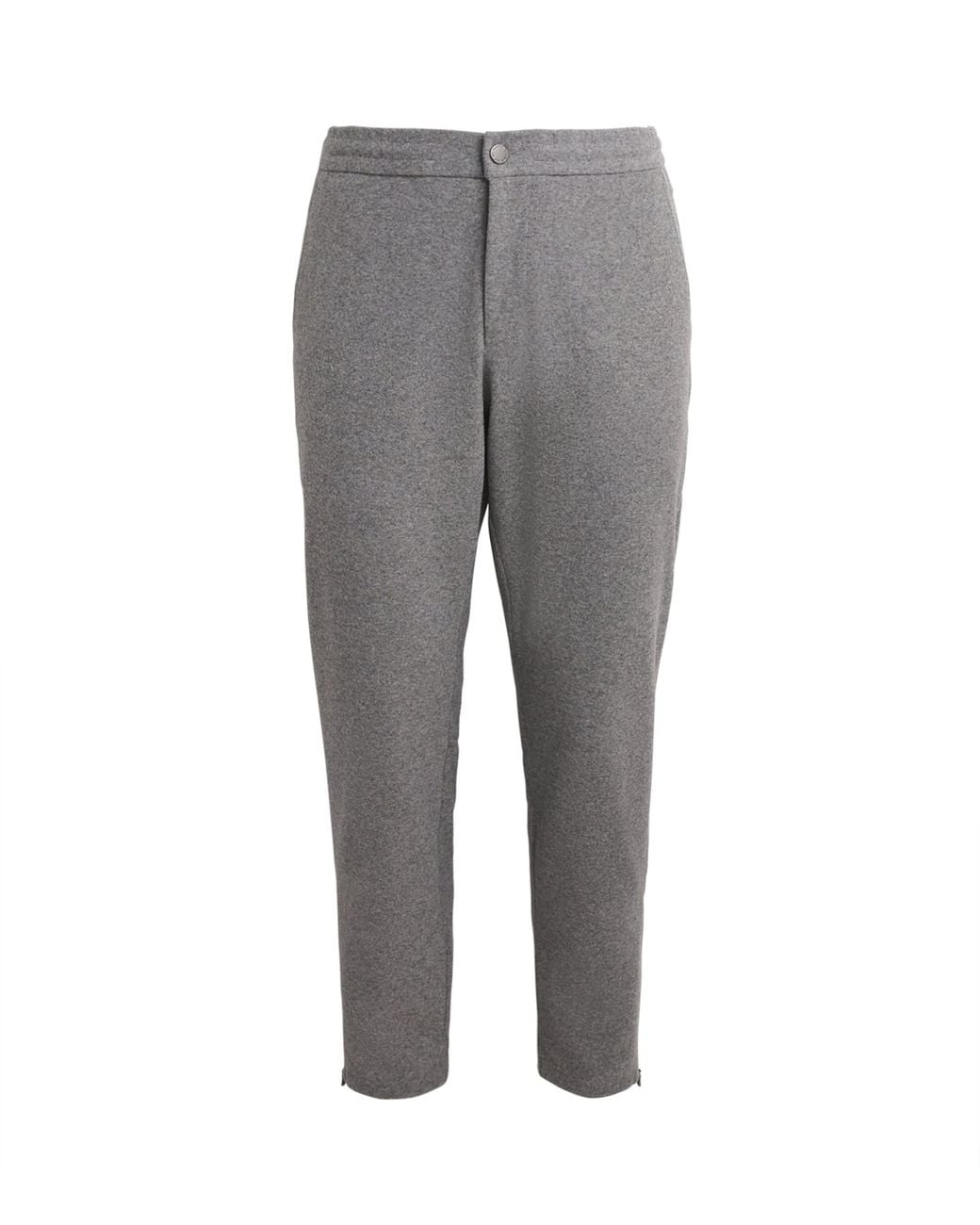 Bogner Gray Flannel Boris Trousers for men