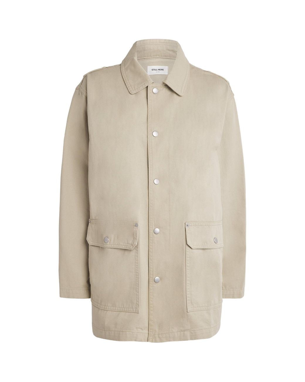 Still Here Natural Cotton Barn Jacket