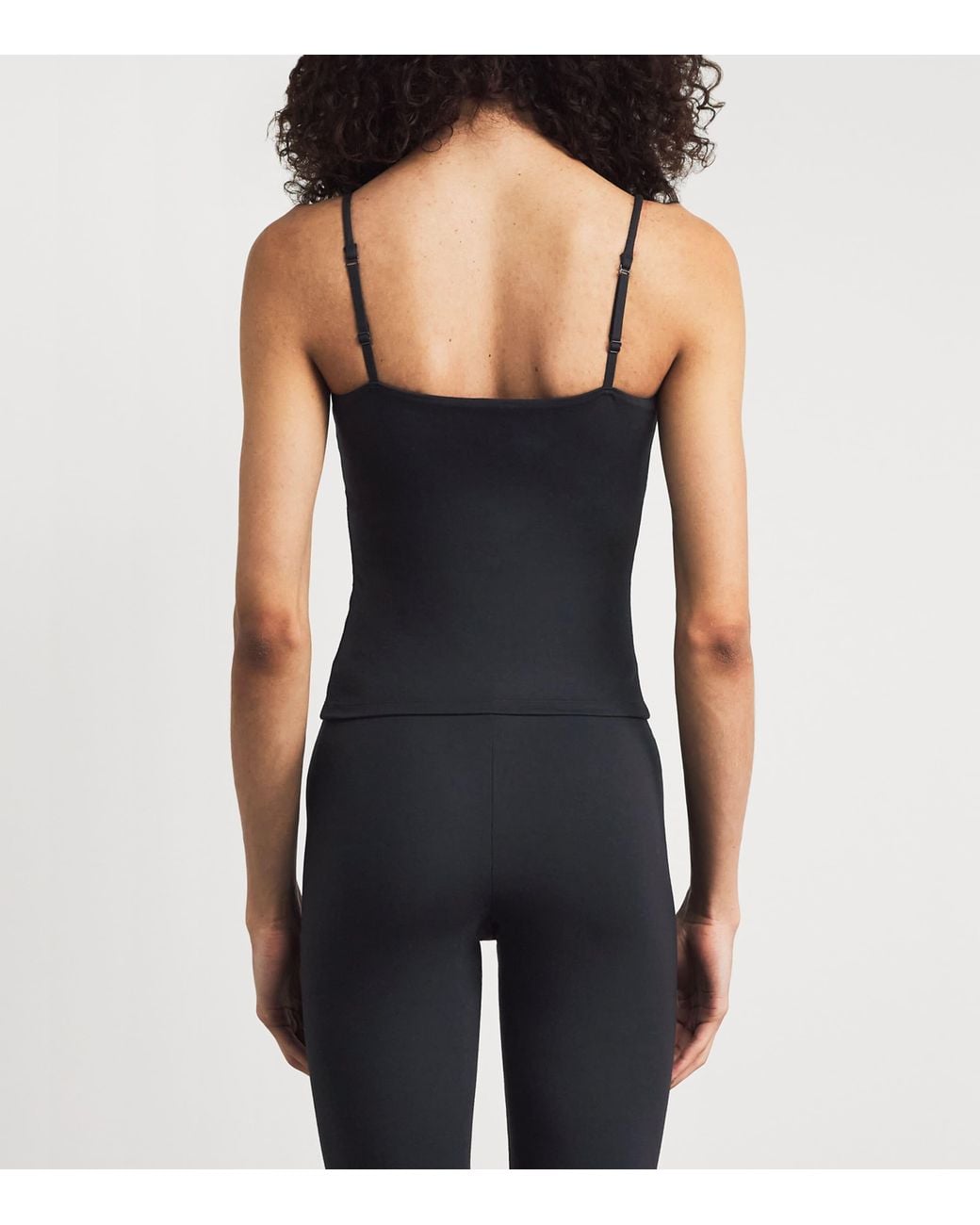 Skims Black Smooth Layers Cami Top