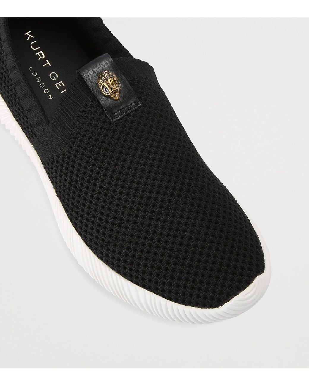 Kurt Geiger Black Lorna Slip-On Sneakers