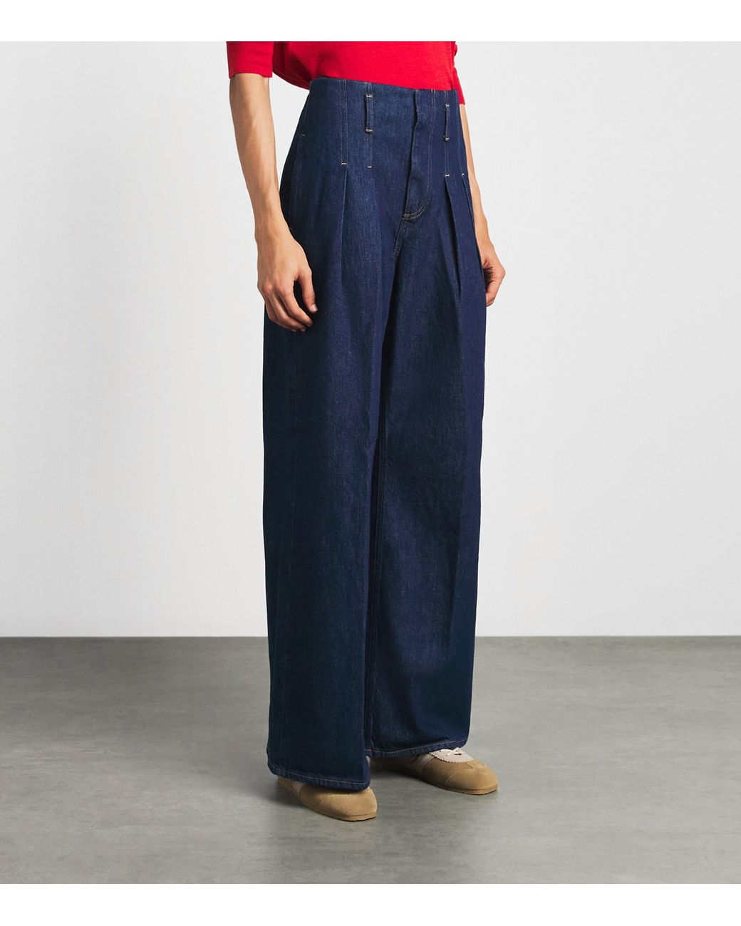 Polo Ralph Lauren Blue Wide Flare Jeans