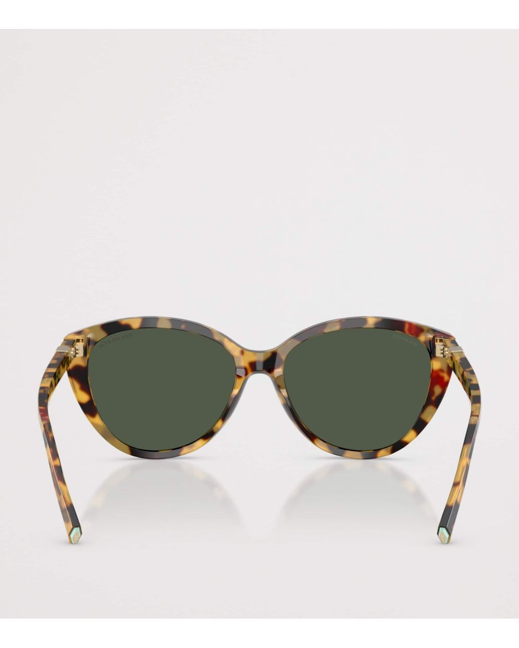 Tiffany & Co Green Acetate Cat Eye Tf4251 Sunglasses