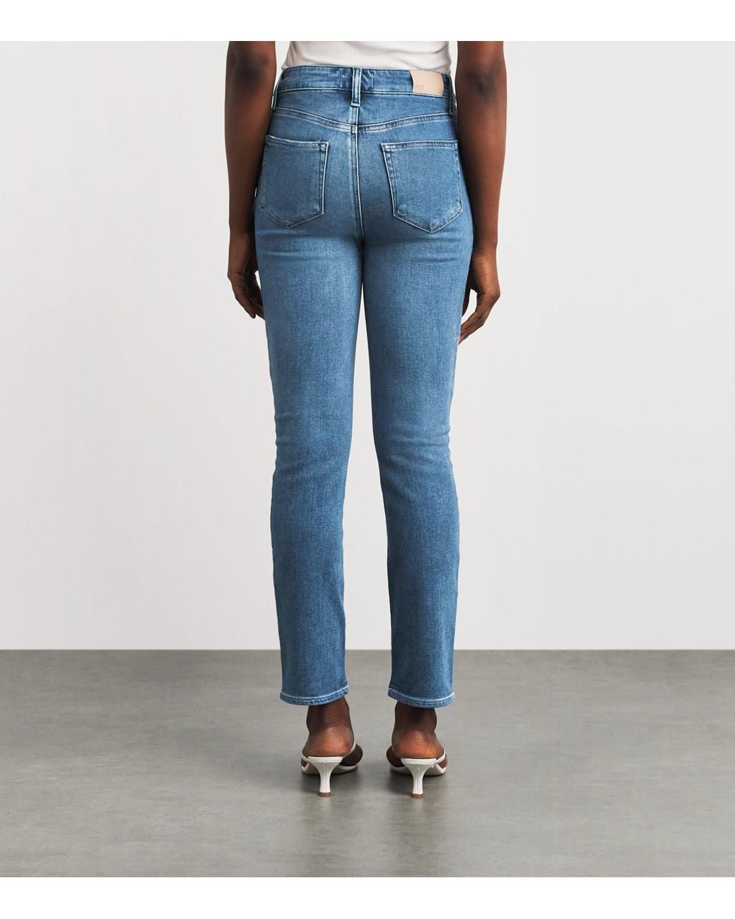 PAIGE Blue Gemma Skinny Jeans