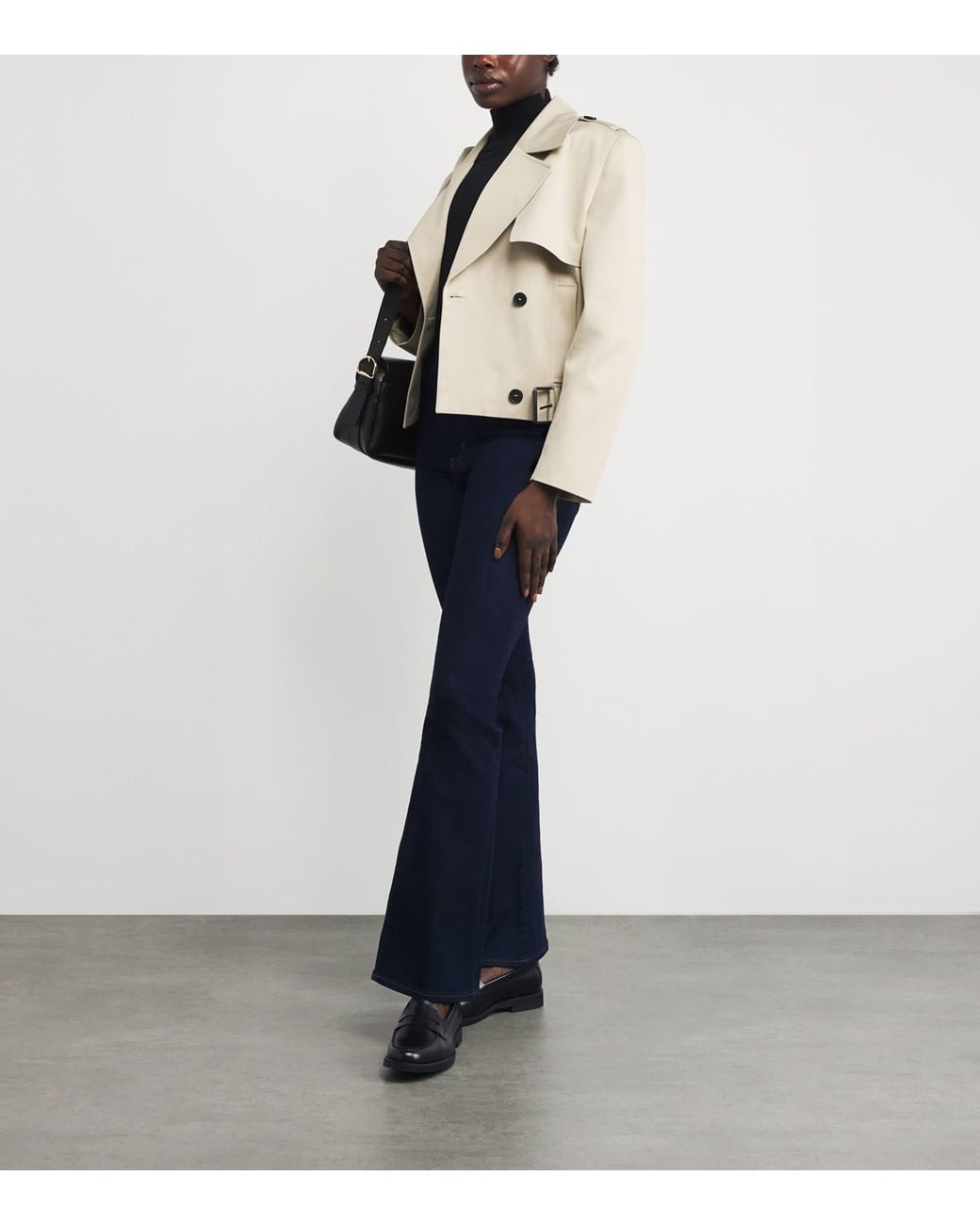 FRAME Blue The Reboot Bootcut Jeans