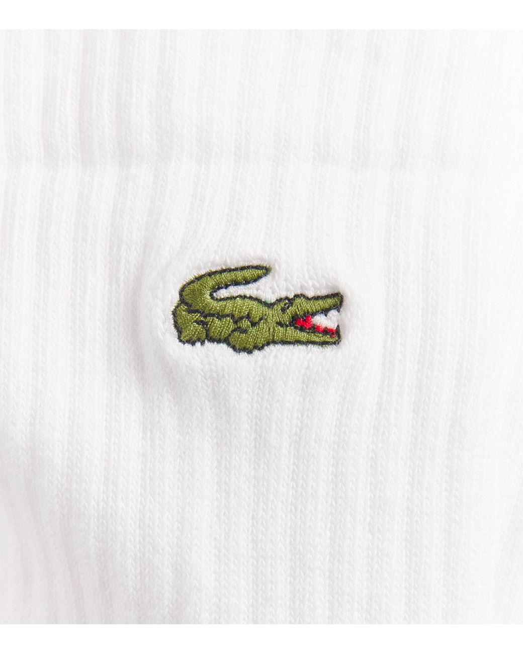 Lacoste White Sport Socks for men