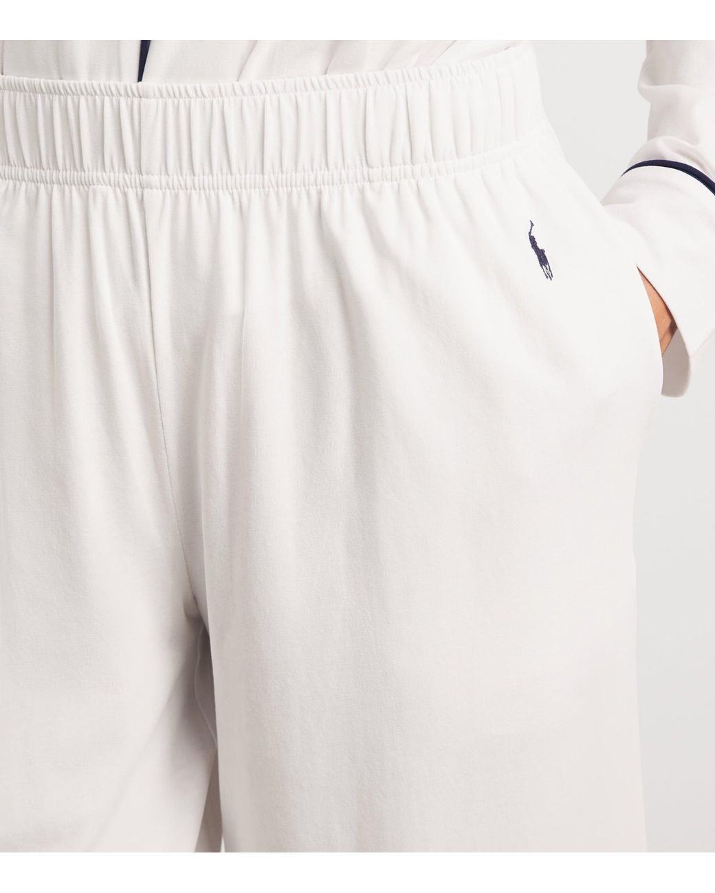 Polo Ralph Lauren White Piping Pyjama Set