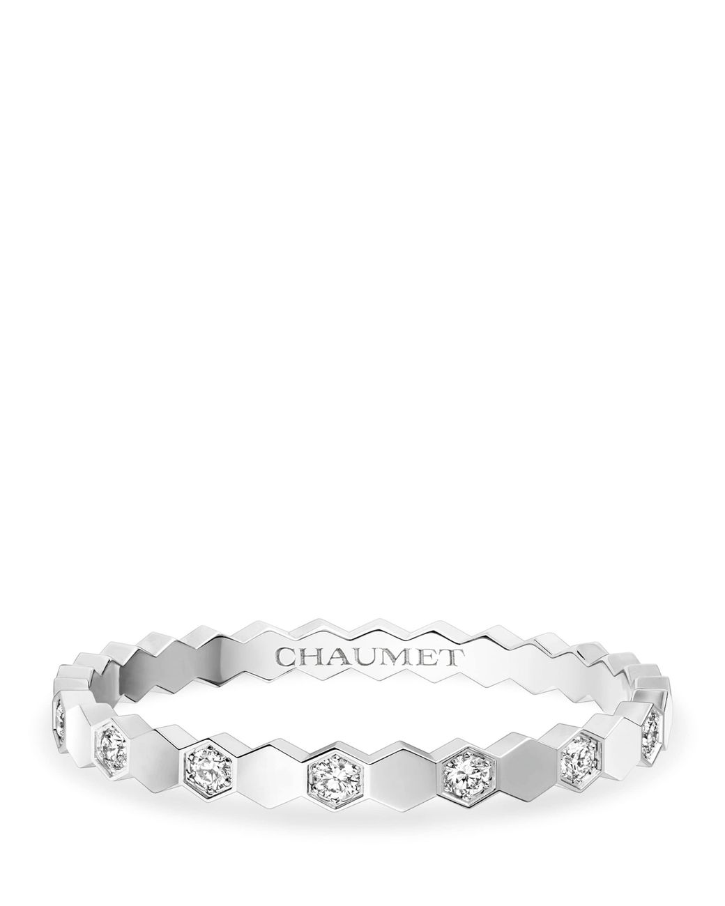 Chaumet White And Diamond Bee De Ring